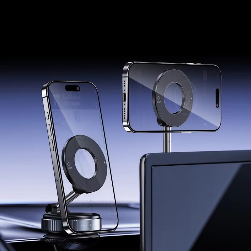 Professional 3.1 Magnetic 360° Magnetic Car Phone Holder With Strong Suction Base - Image 2
