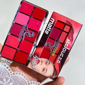 10 In 1 Lipstick Blush Palette - Multi Functional High Pigmented...
