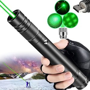 jy-303 Green Laser Pointer – Rechargeable with Lock Key,...