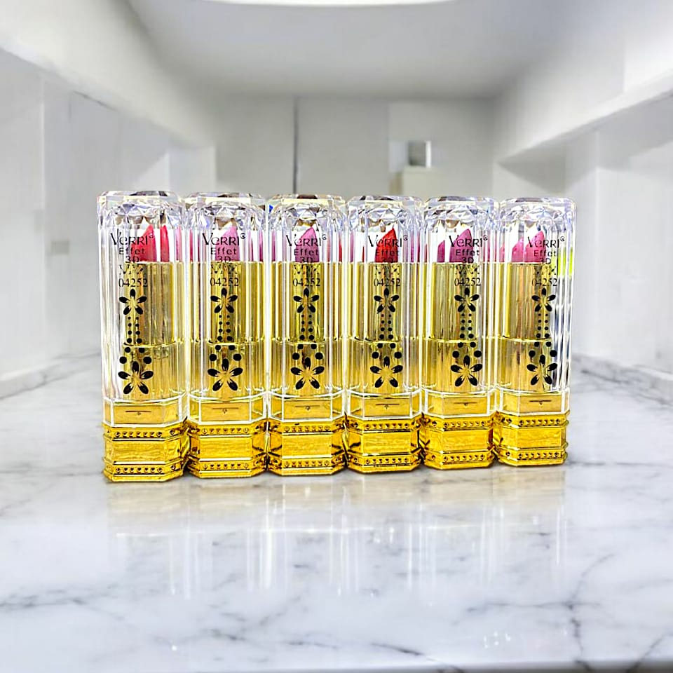 Matte Velvet Lipstick Set Of 6 – Richly Pigmented Multicolor Shades With Soft, Creamy Texture And Long-Lasting Wear For Elegant And Bold Lips - Image 2