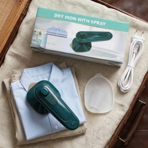 800 Watt Steam Iron Powerful Performance Smooth Glide Durable...