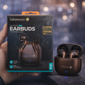 Sabawoon S137 Wireless Earbuds Bluetooth 5.4 Type-C Charging...