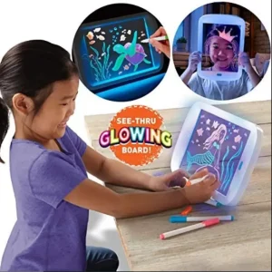 Magic Pad Create Art That GLOWS Light Up LED Board Draw For...