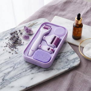 4 In 1 Derma Roller System For Anti Aging Skin Regeneration And...