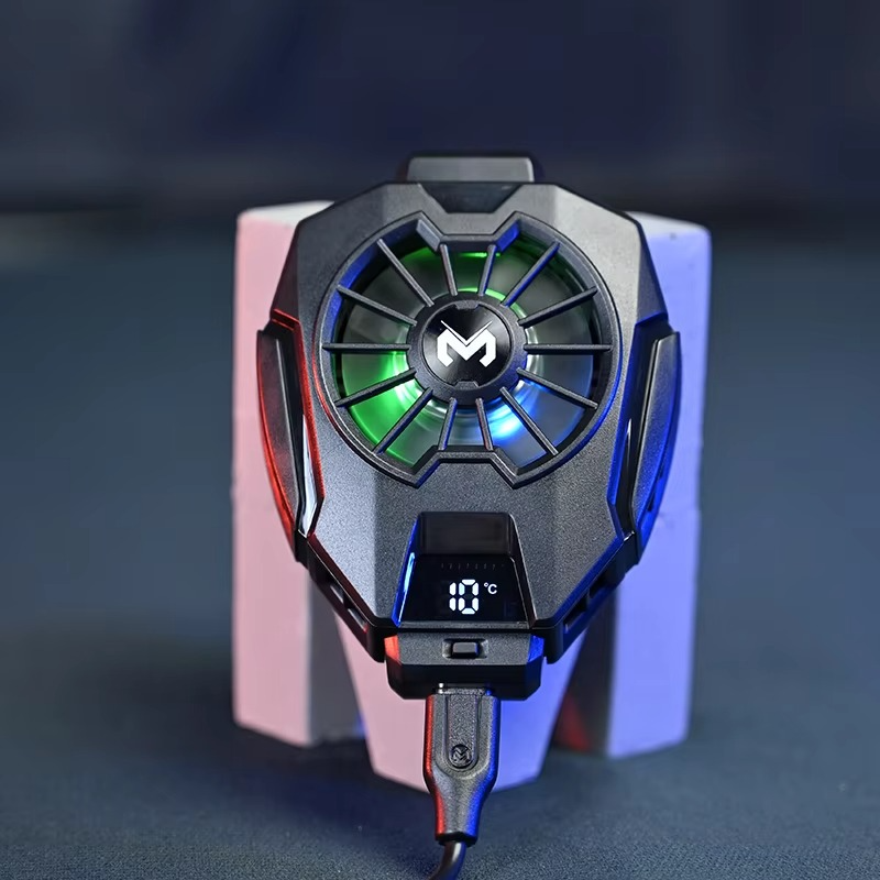 MEMO DL05 Portable Semiconductor Phone Cooler Fan – Multi-Function Gaming Cooling Device | Best Quality Fan For Gaming - Random Color - Image 3