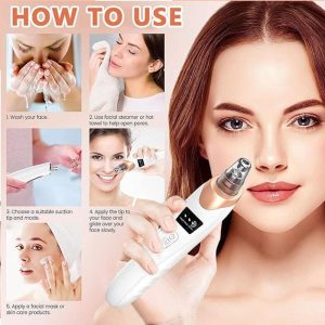 Electric Blackhead Remover | Vacuum Acne & Pore Cleaner | 5...
