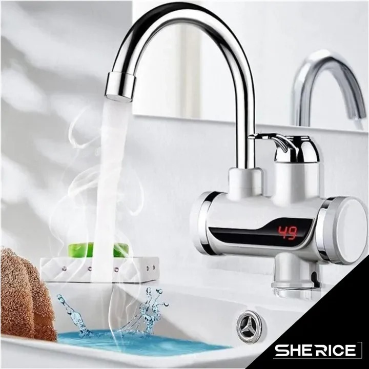 Electric Kitchen Instant Water Heater Tap – Instant Hot Water Faucet | Fast Heating Tankless Faucet - Image 2