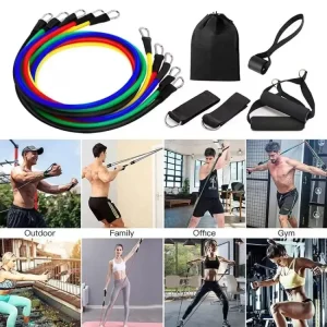 High Quality Portable Resistance Bands With Handles, Resistance...