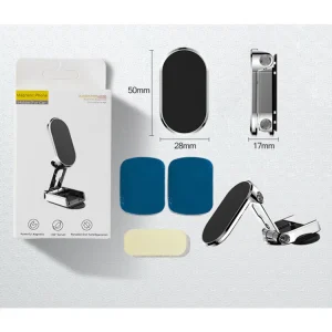 Folding Car Mobile Phone Bracket Base Strong Magnetic Suction...