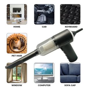 3 in 1 AS- 228 Mini USB Rechargeable Vacuum Cleaner, Vacuum For...